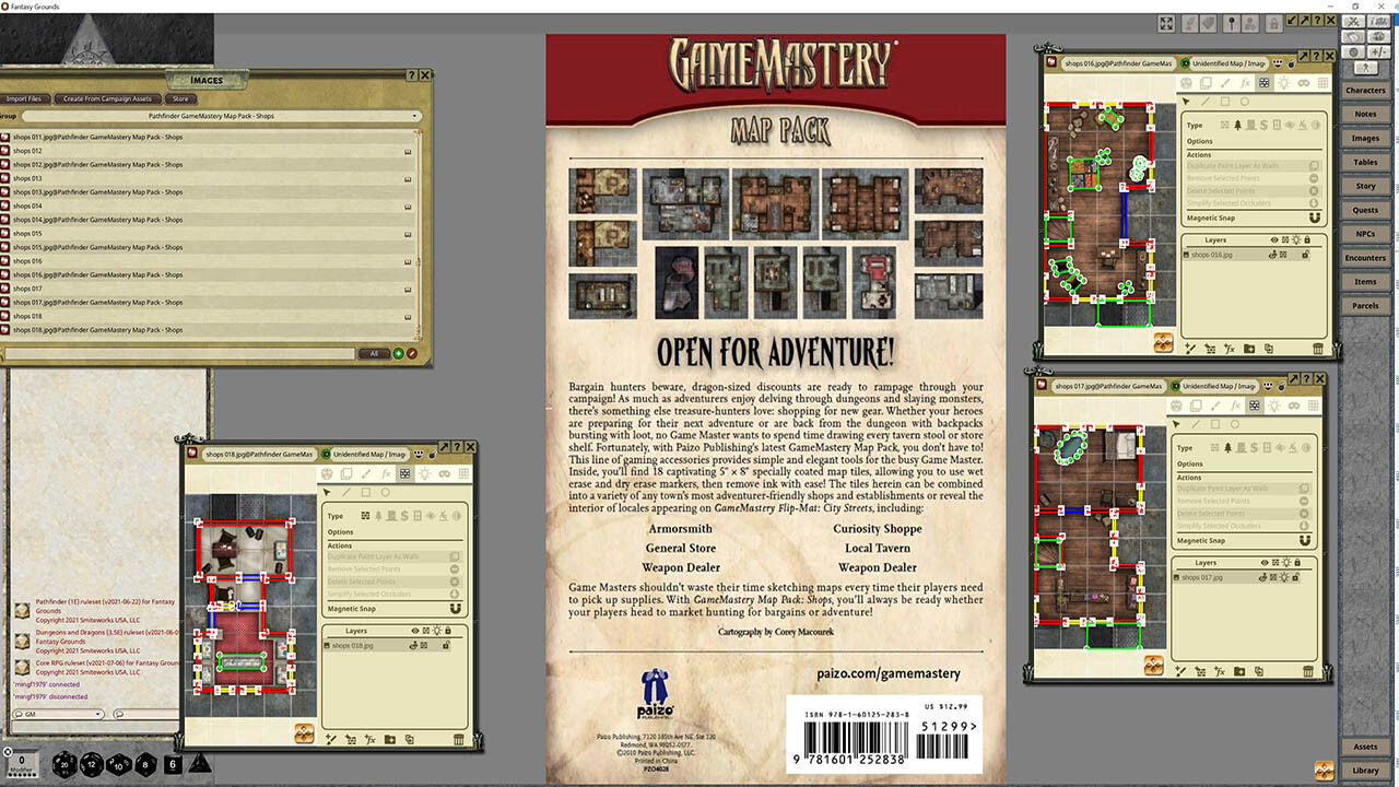 Fantasy Grounds - Pathfinder RPG - GameMastery Map Pack: Shops screenshot 5