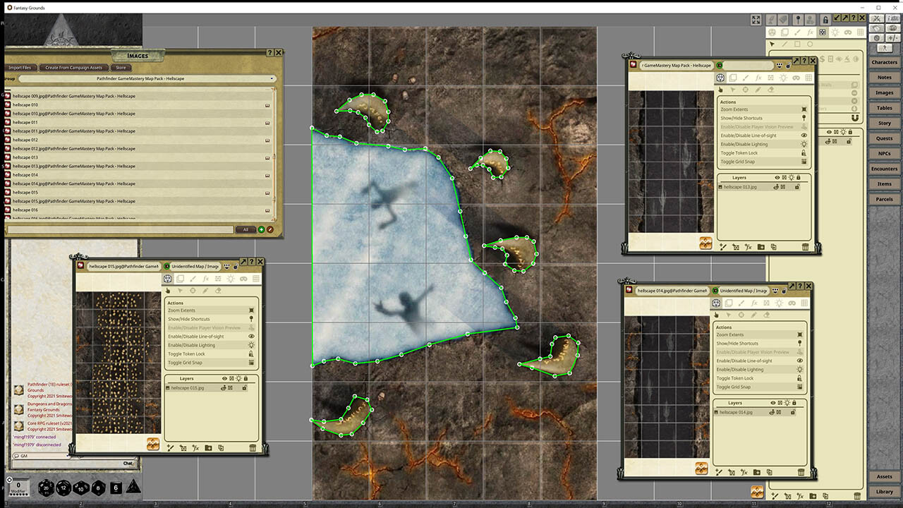 Fantasy Grounds - Pathfinder RPG - GameMastery Map Pack: Hellscapes screenshot 3