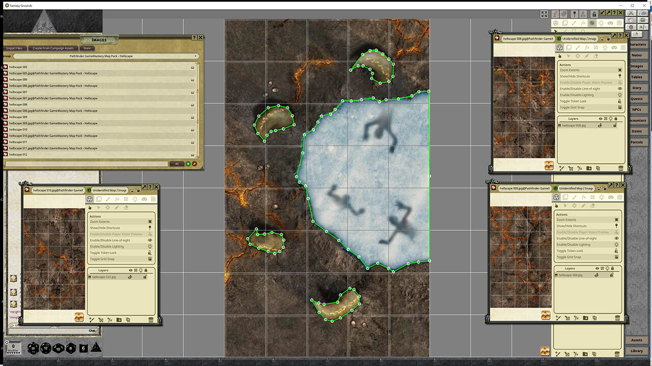 Fantasy Grounds - Pathfinder RPG - GameMastery Map Pack: Hellscapes screenshot 4