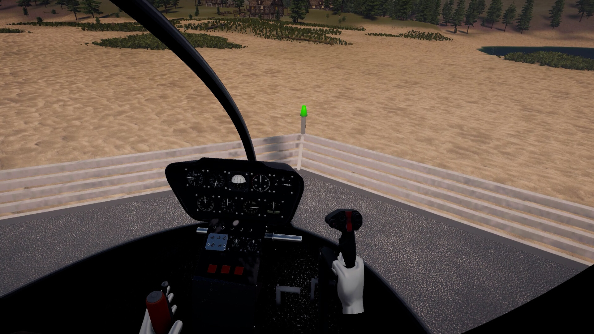 HeliVR Simulator screenshot 1