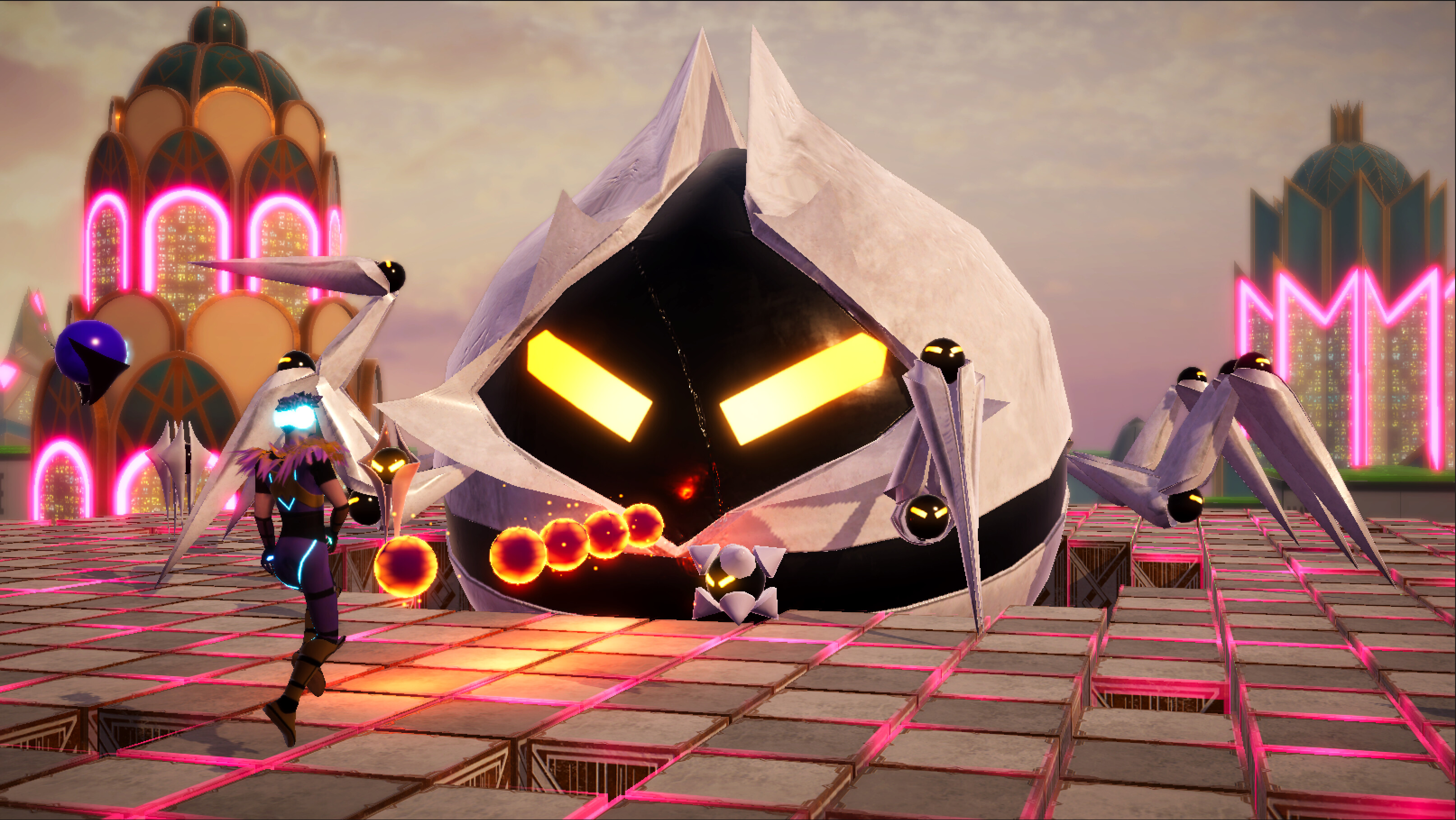 Neon Death Drop screenshot 5