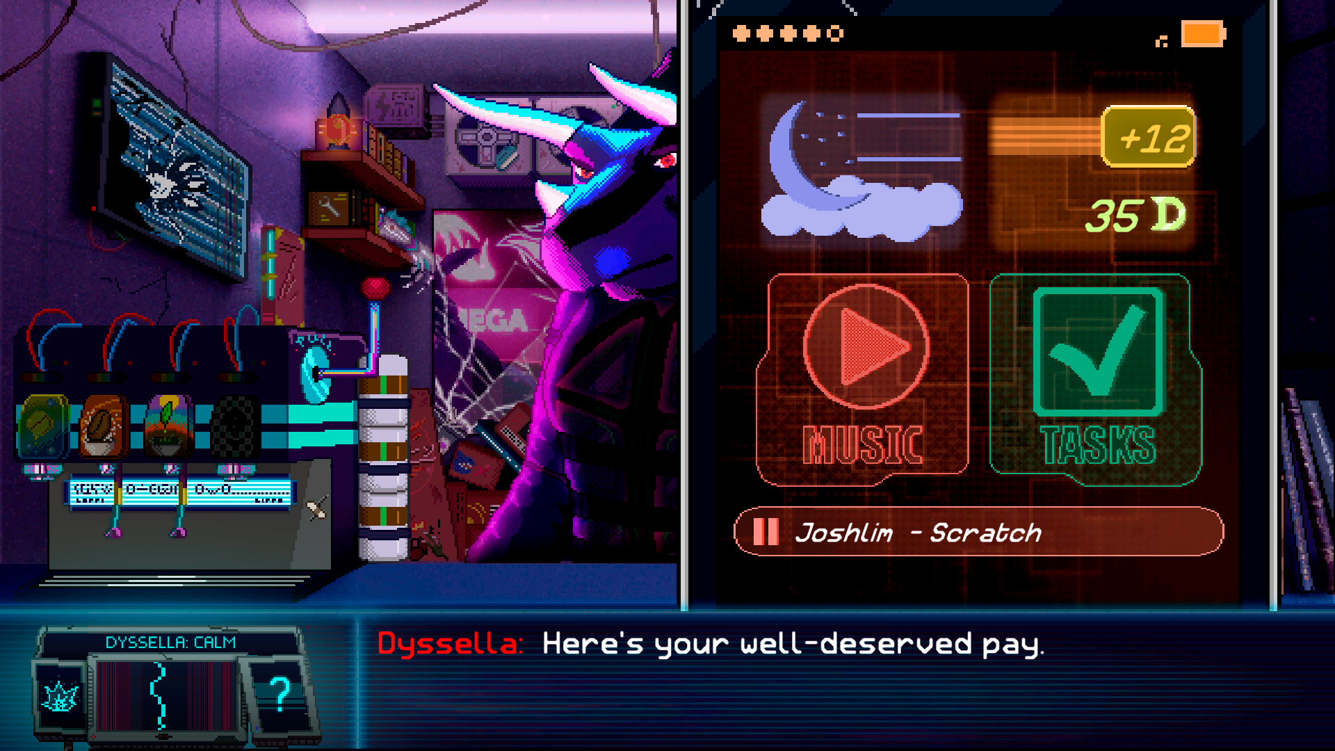 Dynopunk: Welcome to Synth-City screenshot 9