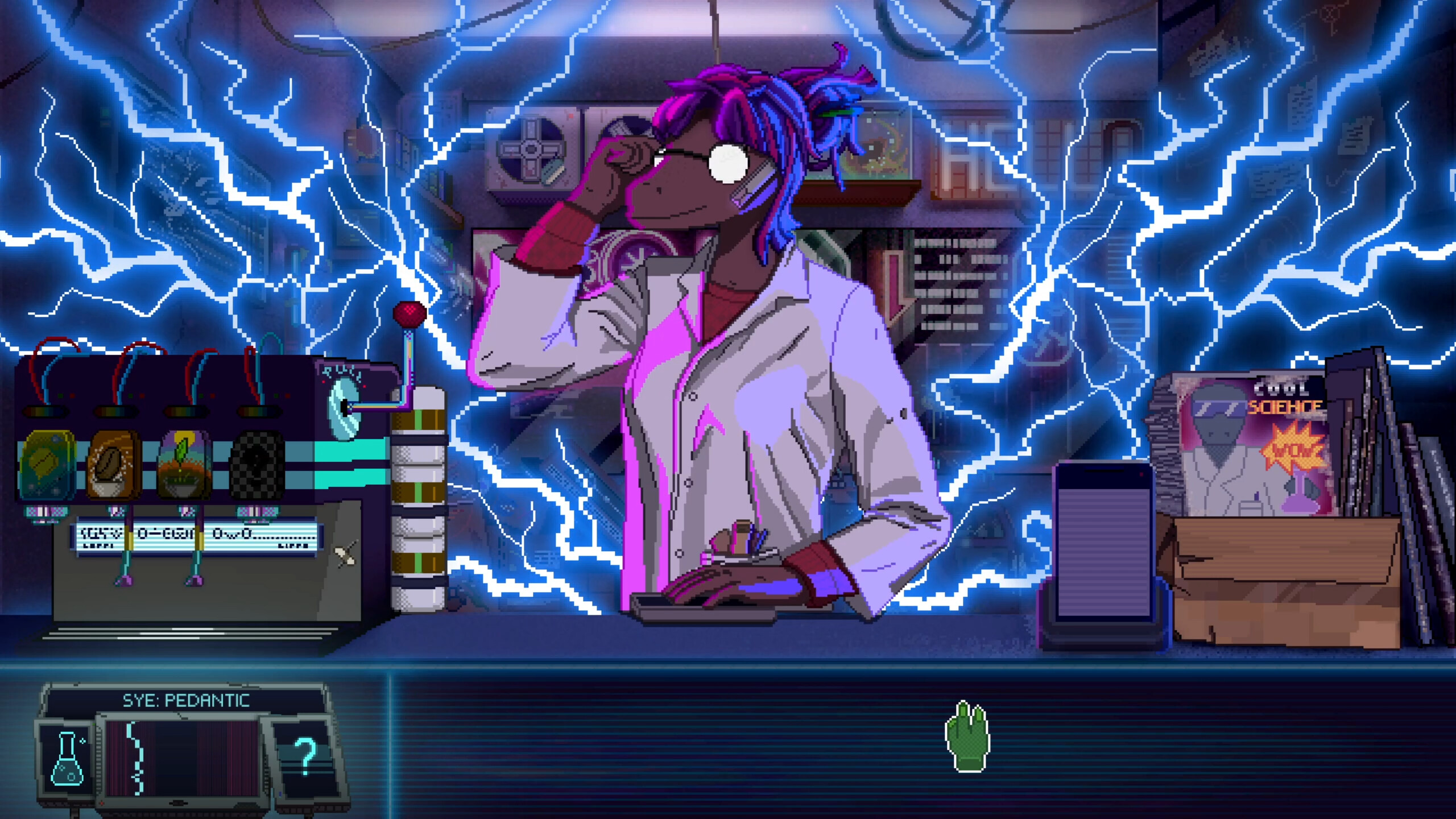 Dynopunk: Welcome to Synth-City screenshot 1