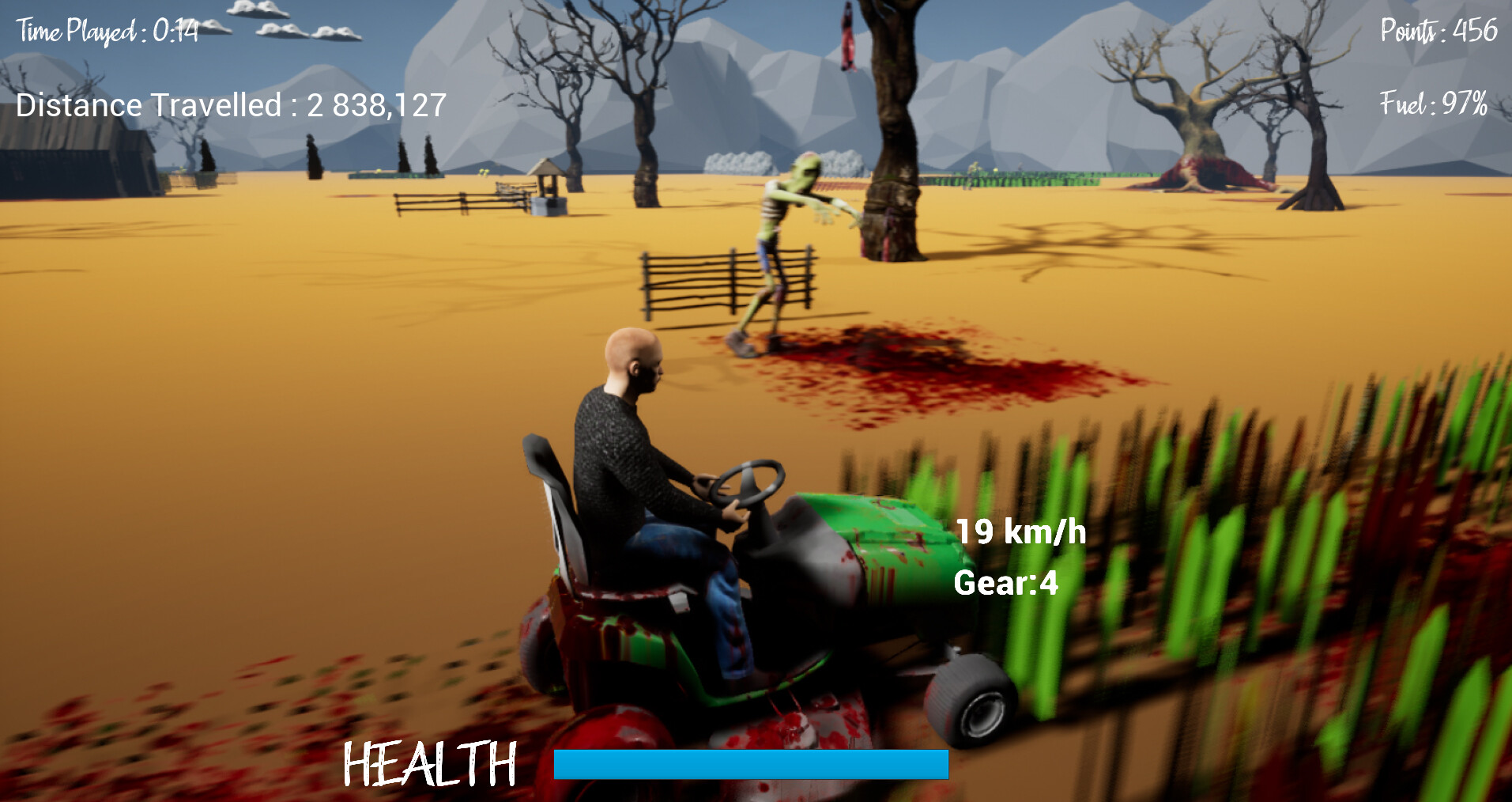 Lawnmower Game: Zombies screenshot 5