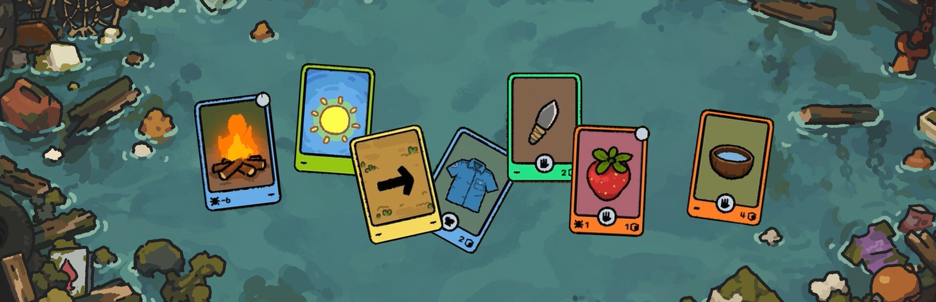 Stack Island - Survival card game