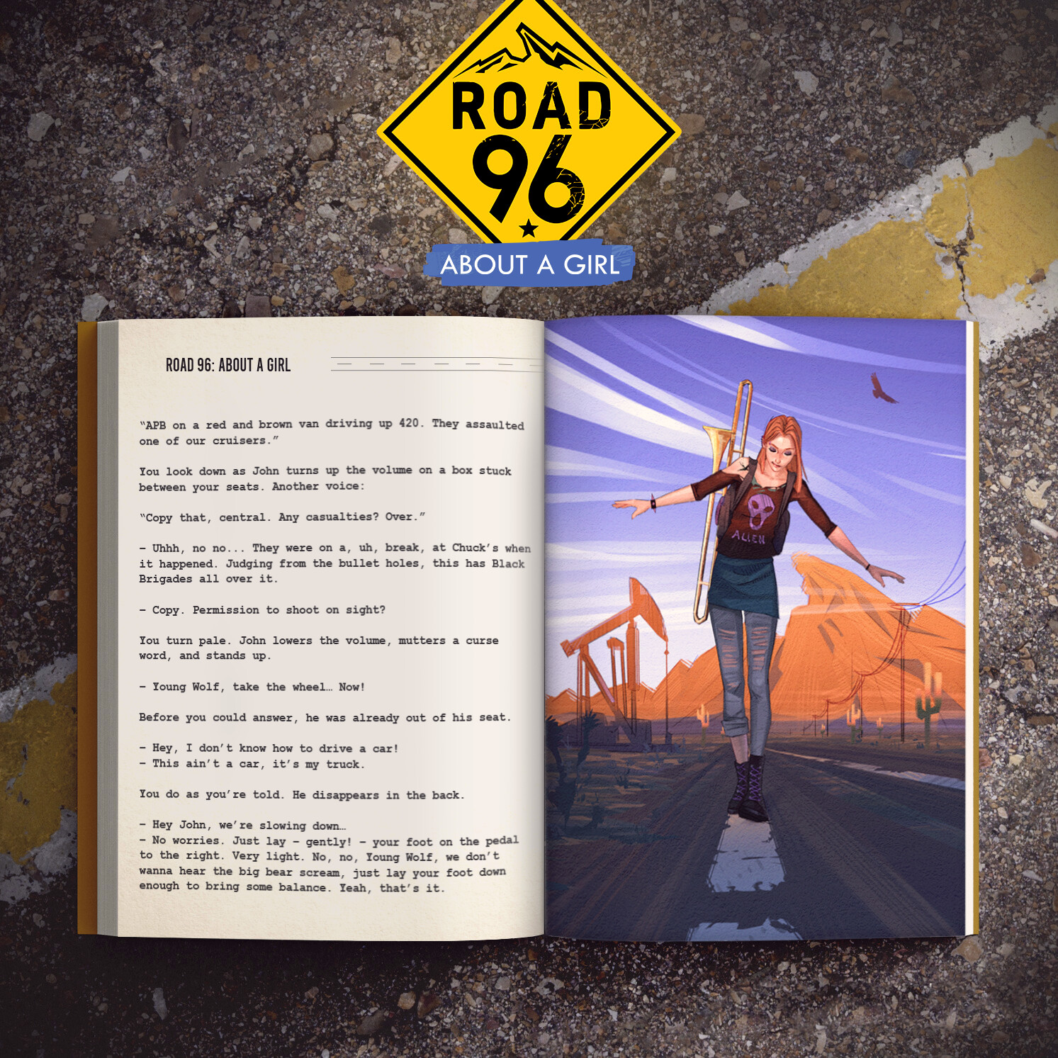 Road 96: Mile 0 - About a Girl screenshot 3