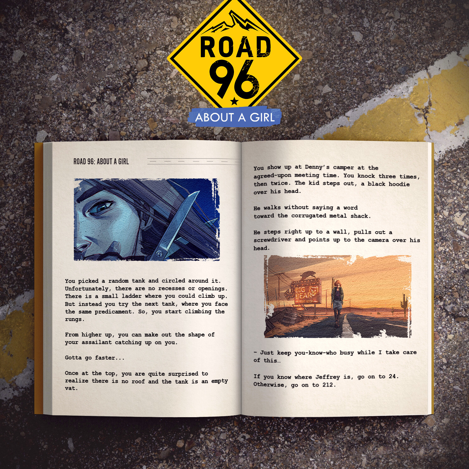 Road 96: Mile 0 - About a Girl screenshot 4