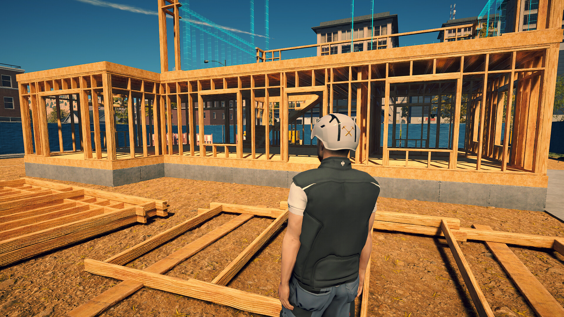 Construction Simulator - Year 1 Season Pass Helmet screenshot 2