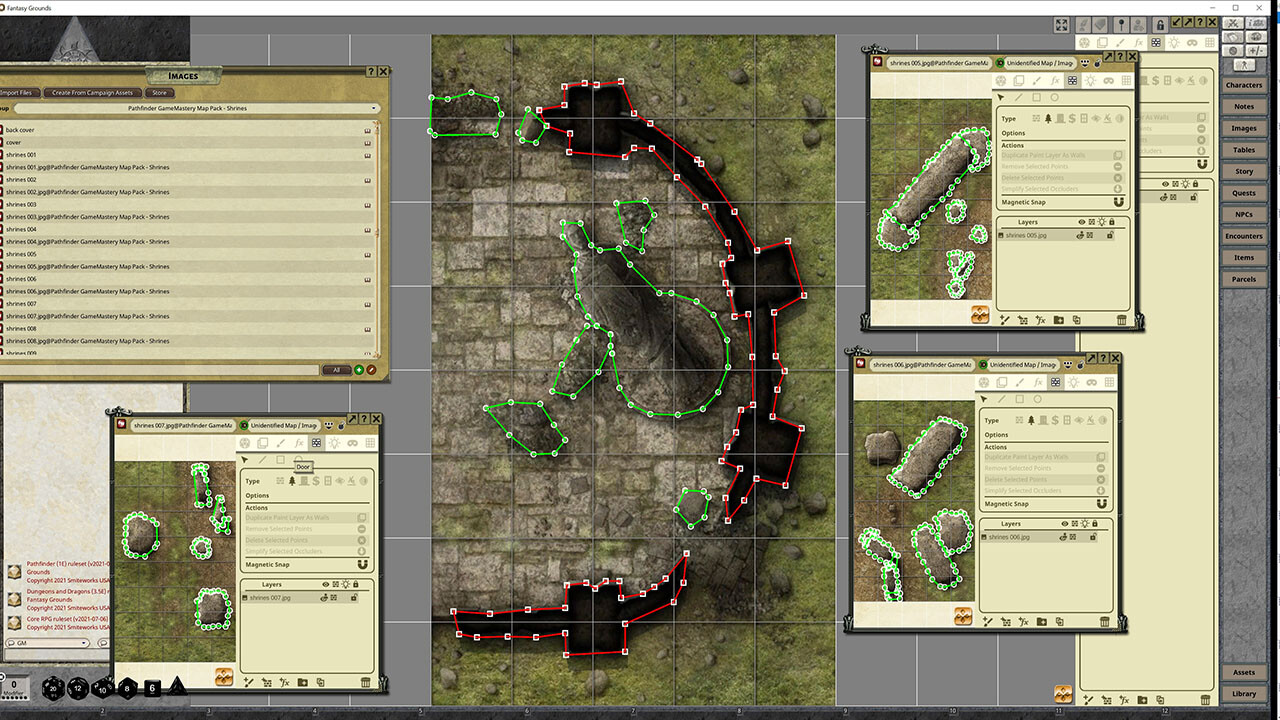 Fantasy Grounds - Pathfinder RPG - GameMastery Map Pack: Shrines screenshot 3
