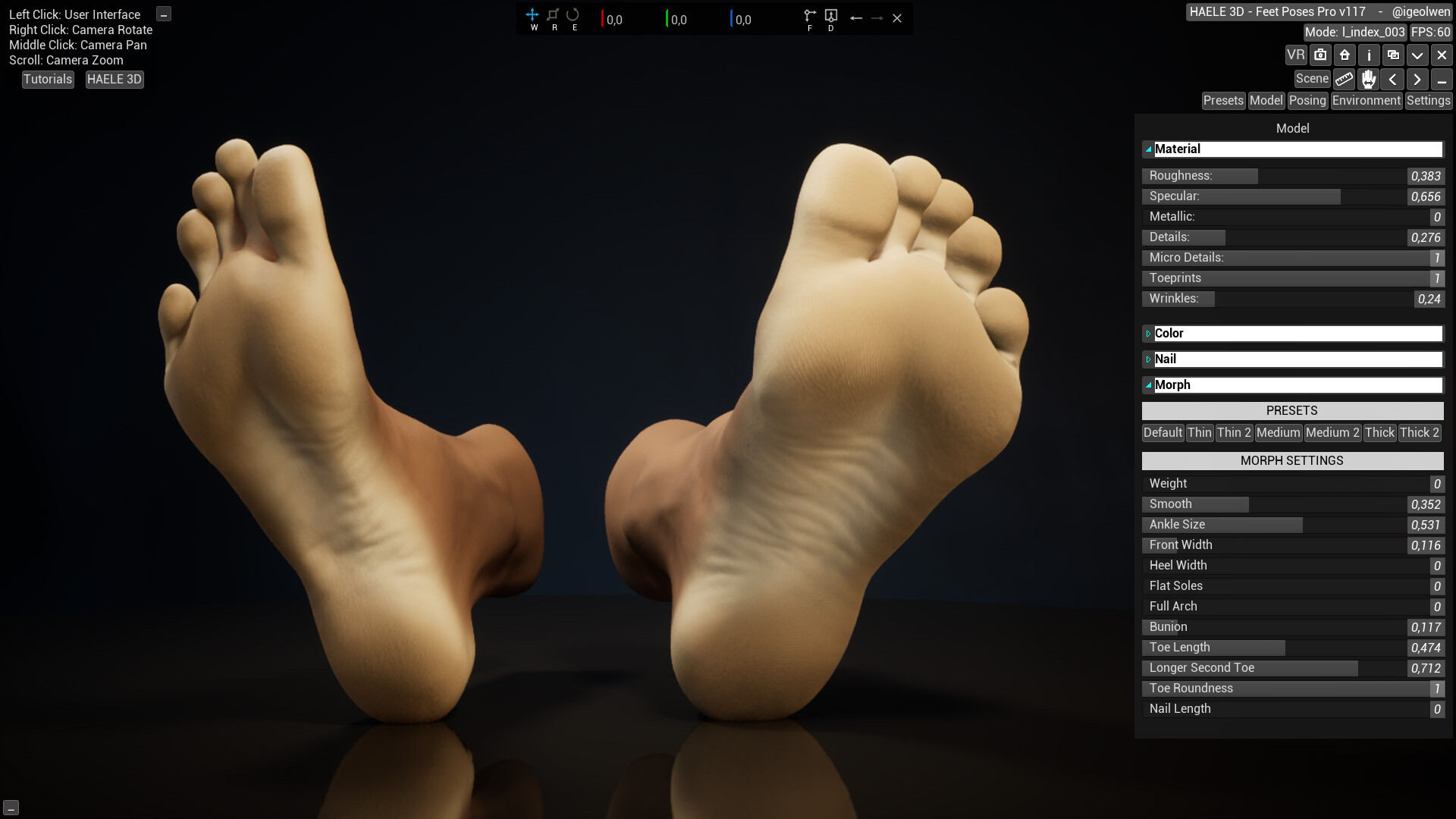HAELE 3D - Feet Poses Pro - Drawing References on Steam