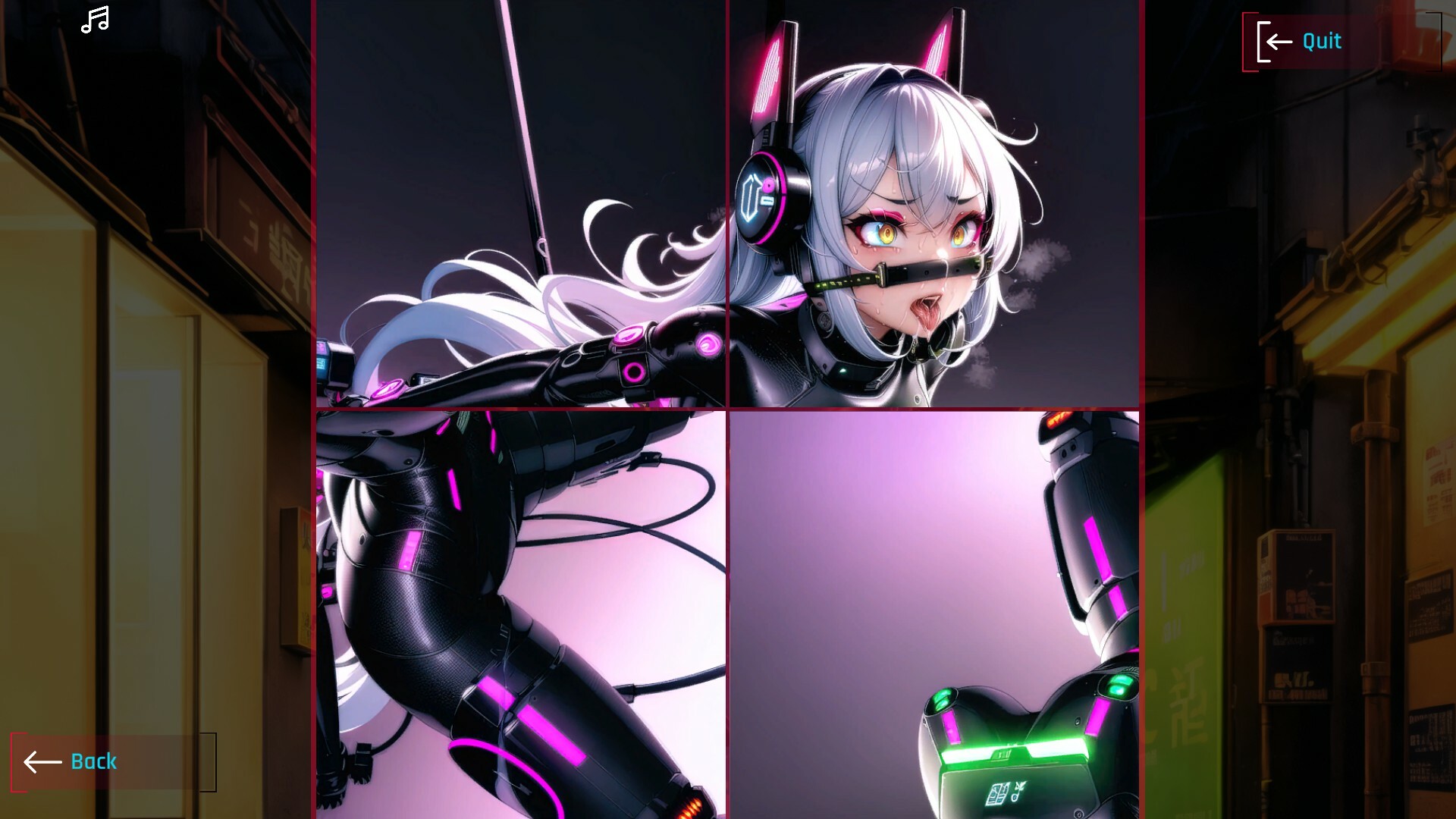 Hentai Senpai: Cyberpussy 2069 screenshot 2