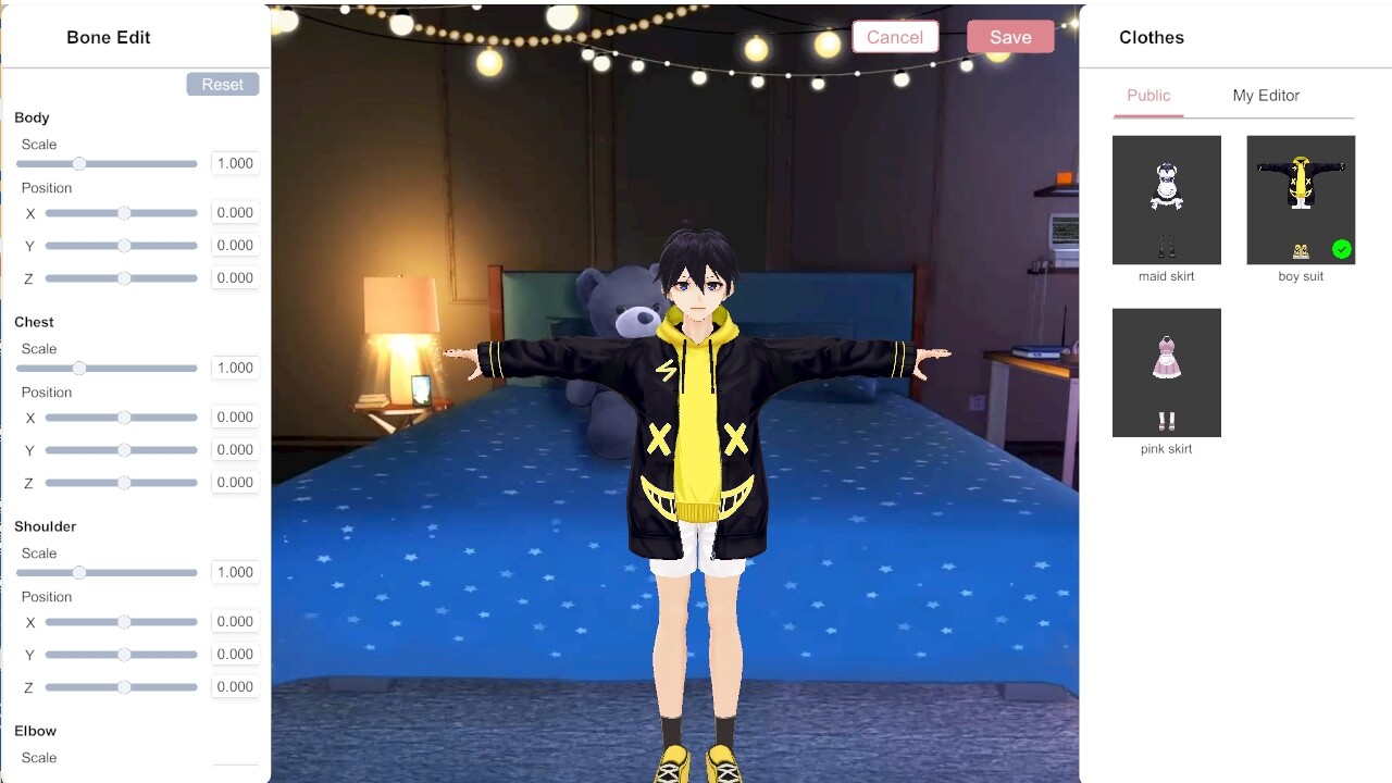 VRoid Clothing Maker screenshot 4