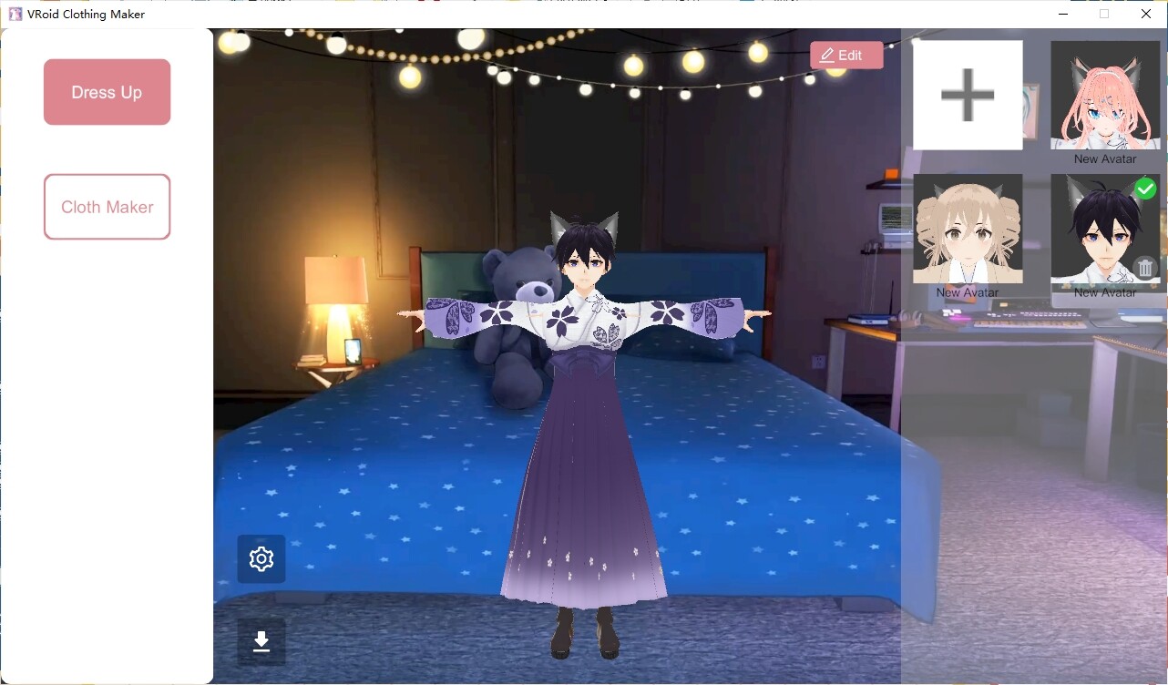 VRoid Clothing Maker screenshot 3