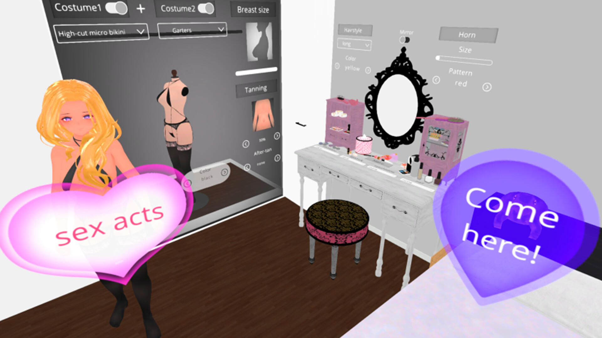 GirlFriend VR Desktop Mode screenshot 1
