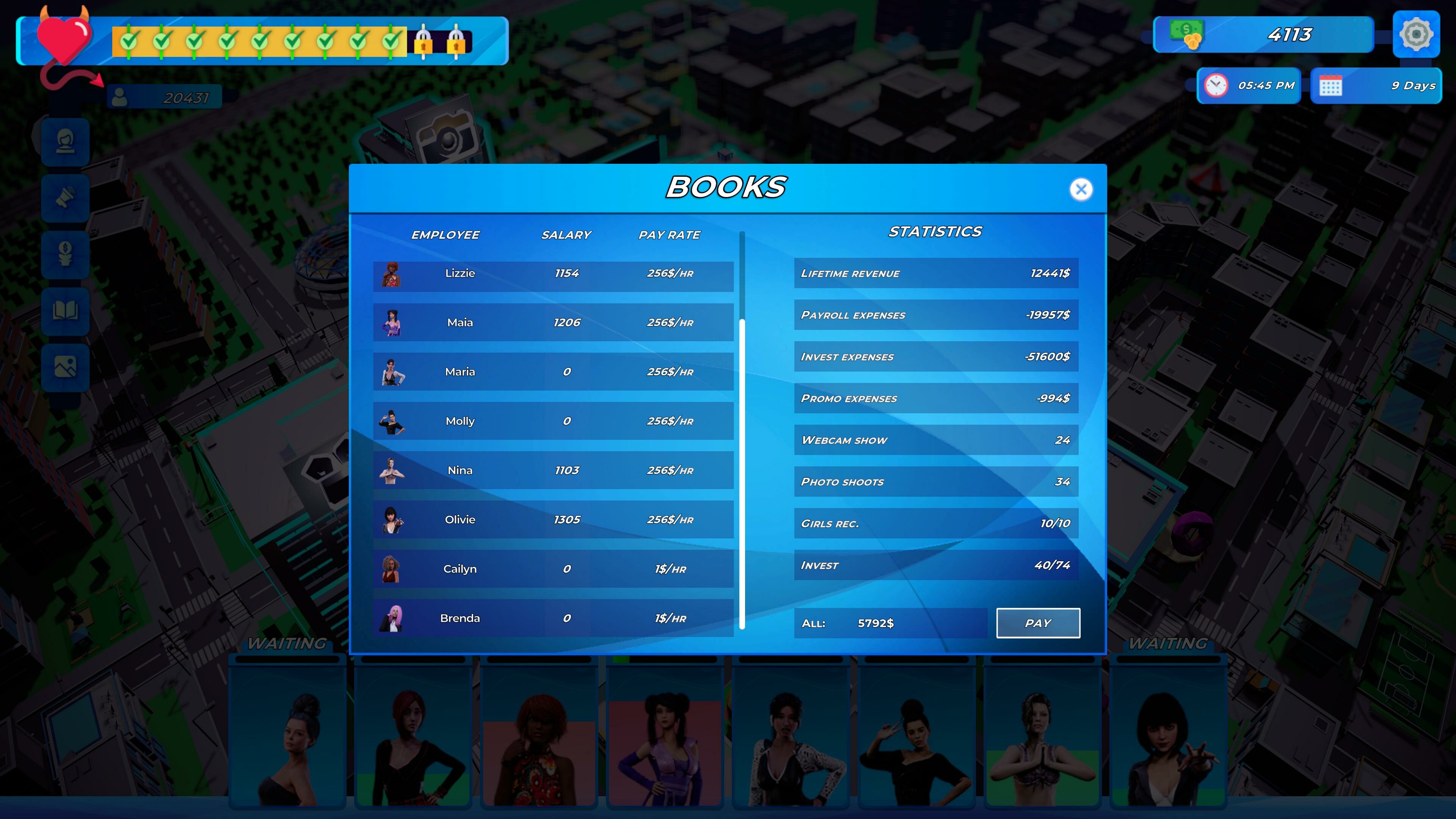 WebCum Empire Tycoon 📷 💦 screenshot 10