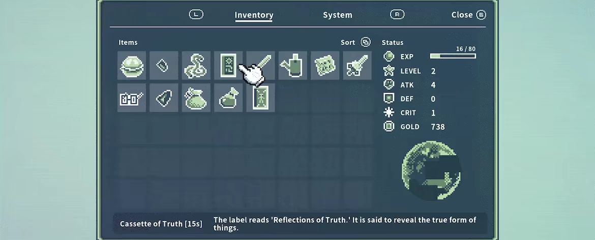 卡带小子CASSETTE BOY 官中 2D像素3D解谜RPG