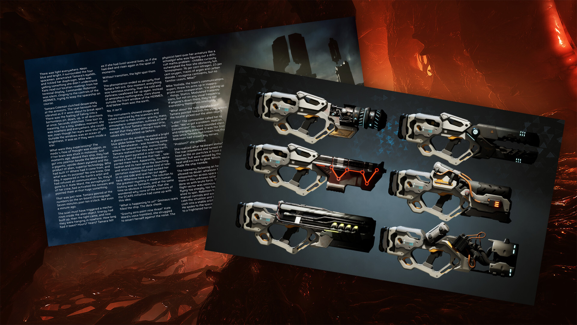 Scars Above - Artbook screenshot 2