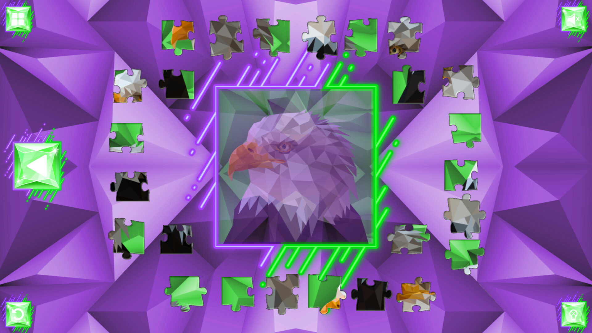 Poly Jigsaw: Birds screenshot 5