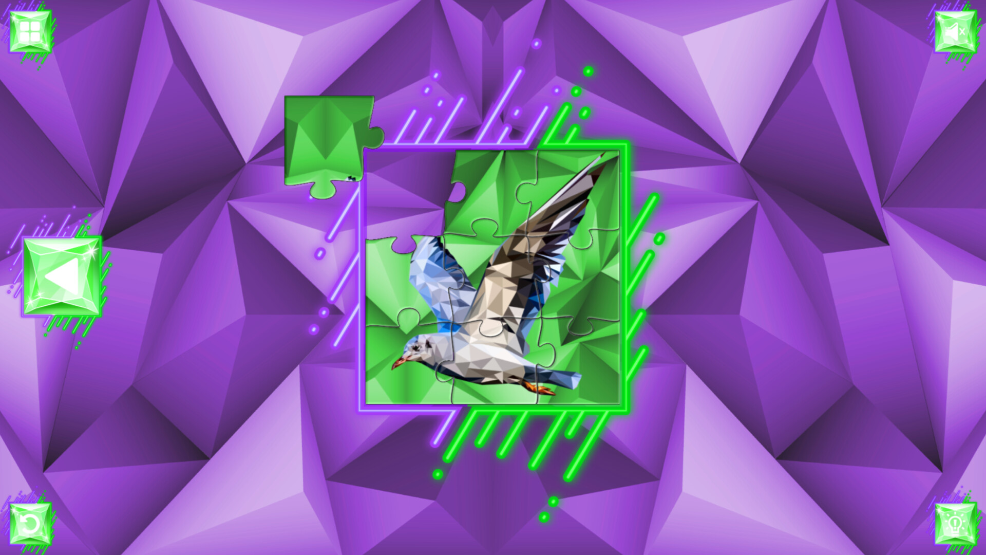 Poly Jigsaw: Birds screenshot 1
