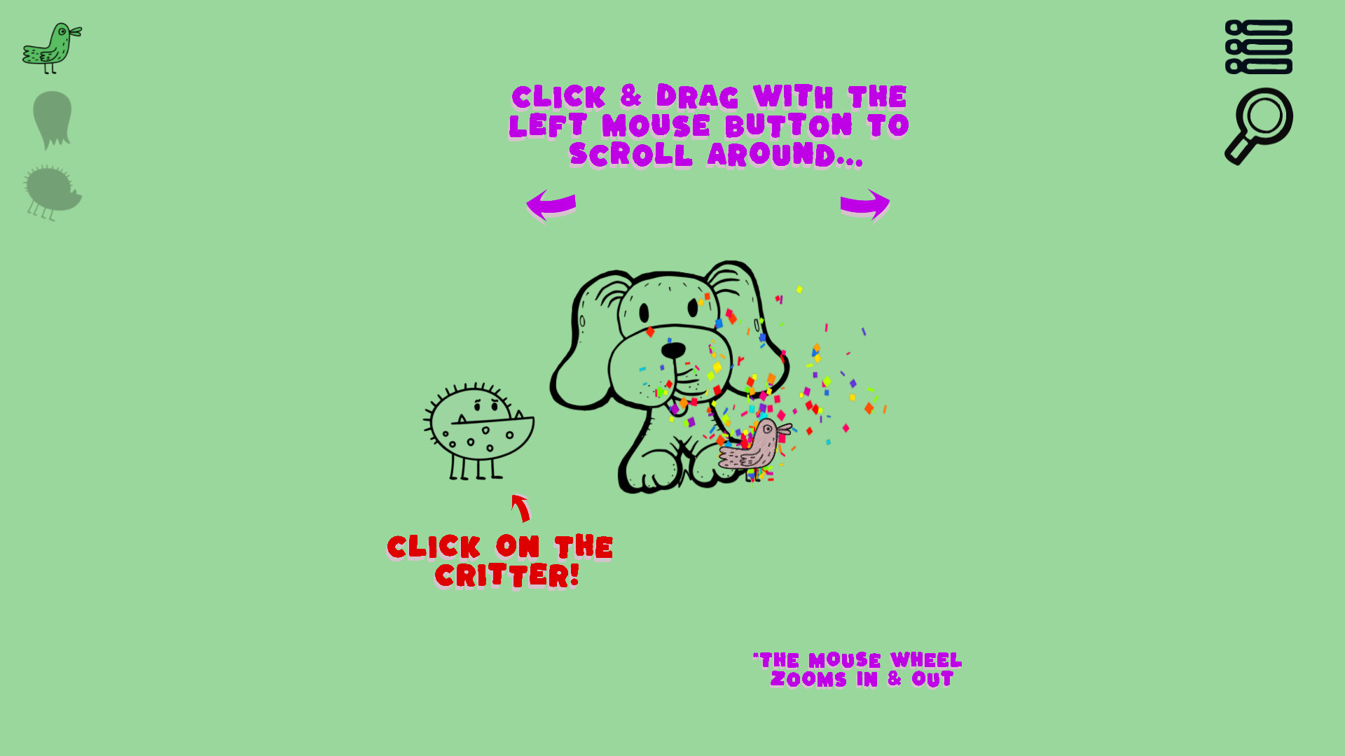 Missing Critters screenshot 1