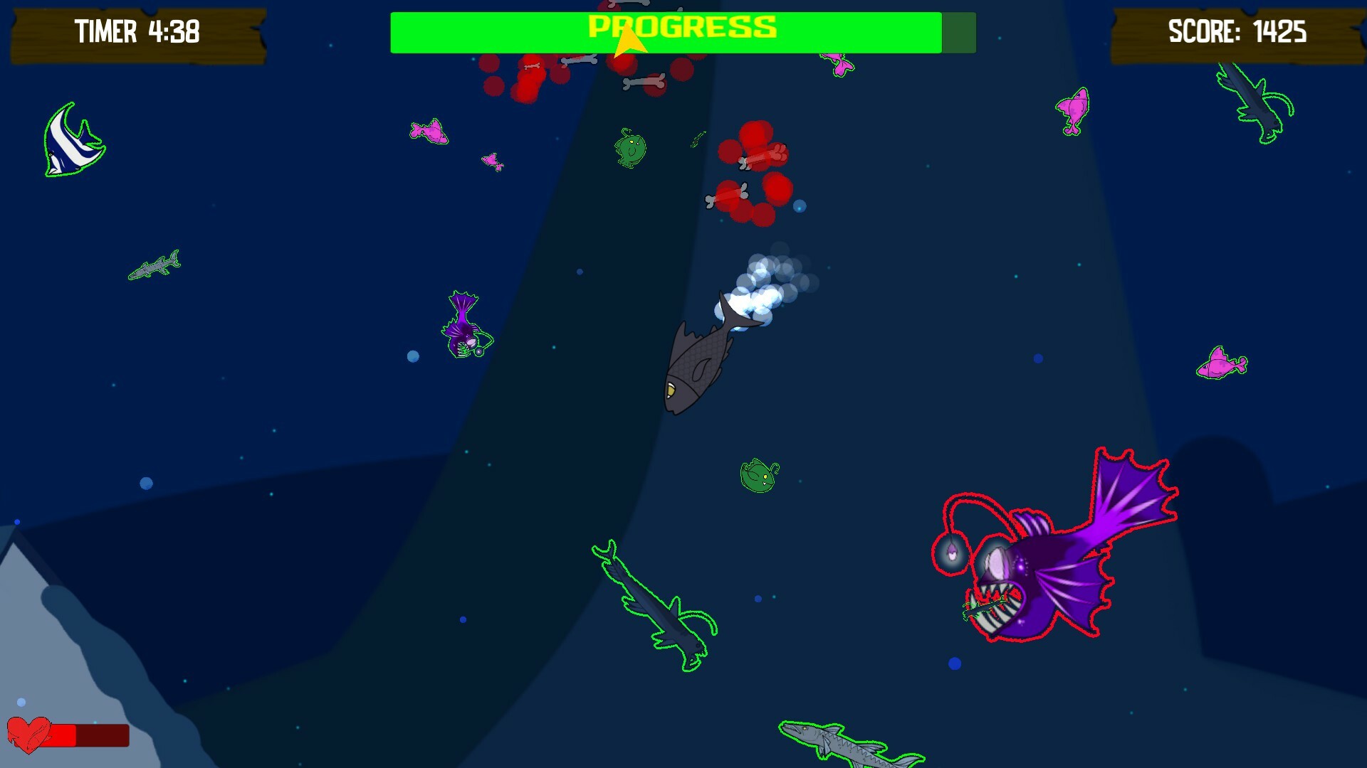Jeff: The Hungry Fish screenshot 1