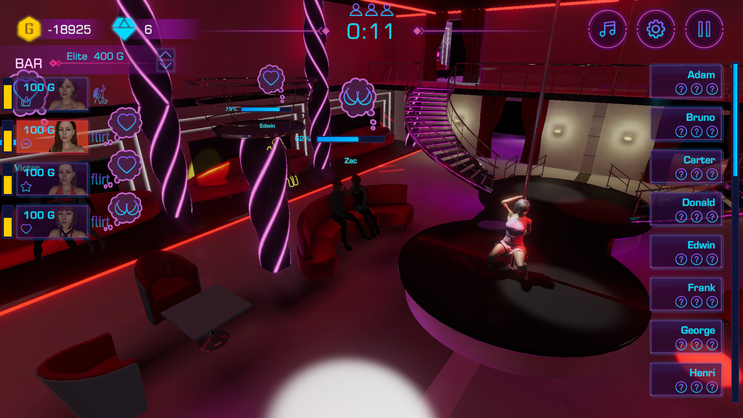 Brothel Simulator II 💋 screenshot 16