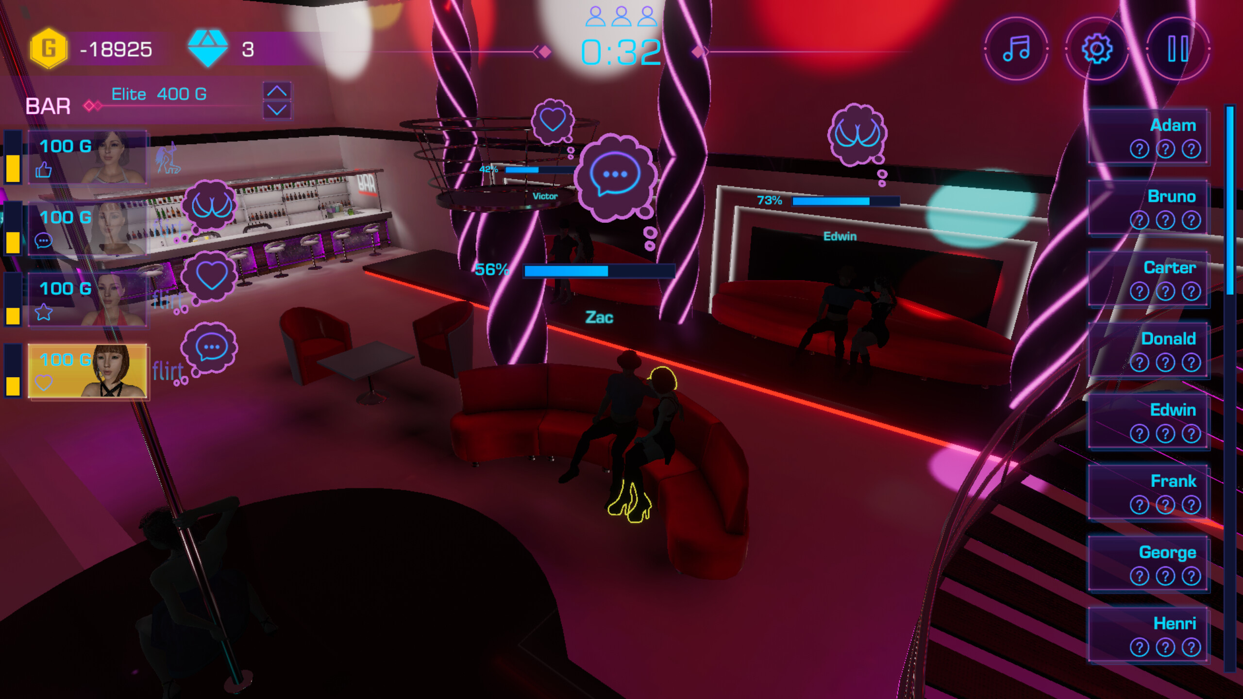 Brothel Simulator II 💋 screenshot 13