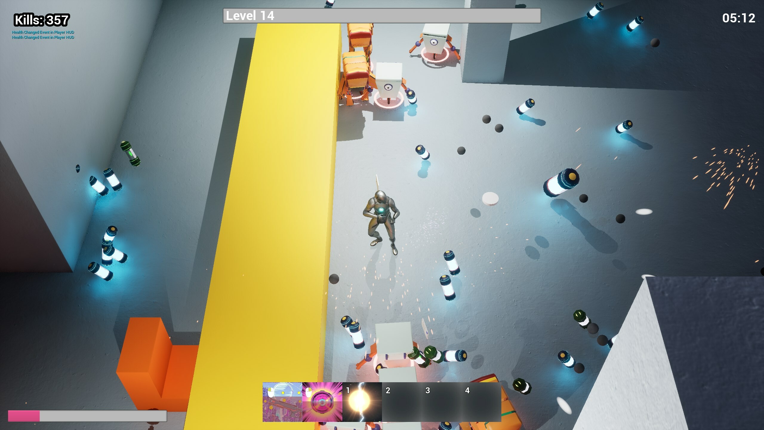 RoboHunters screenshot 1