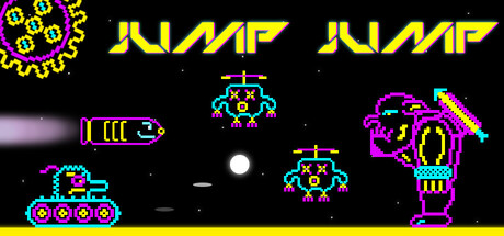 Jump Jump Cyberpunk — Steam header