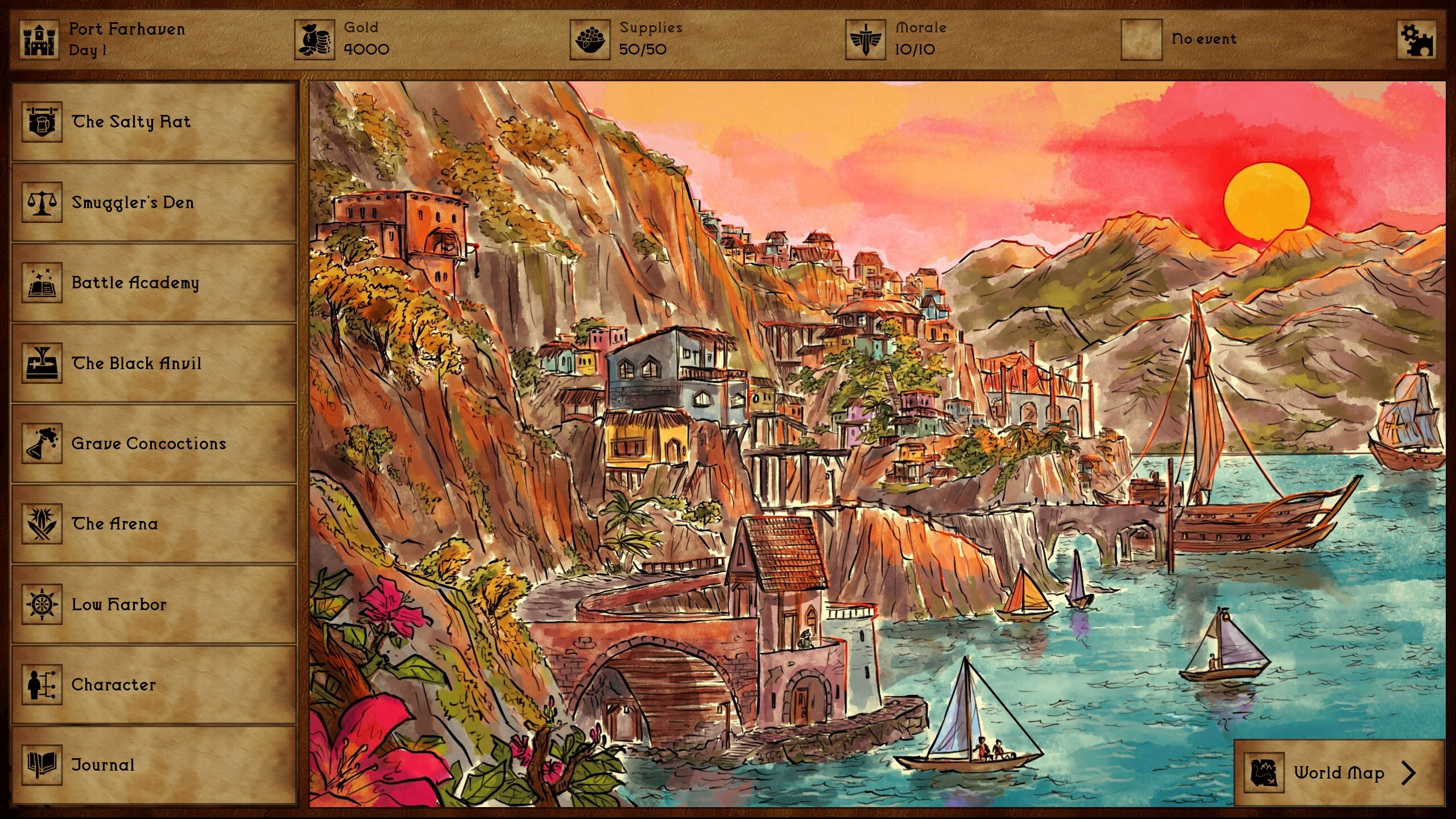 Grim Tides screenshot 1