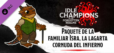 Paquete de la familiar Isra, la lagarta cornuda del infierno