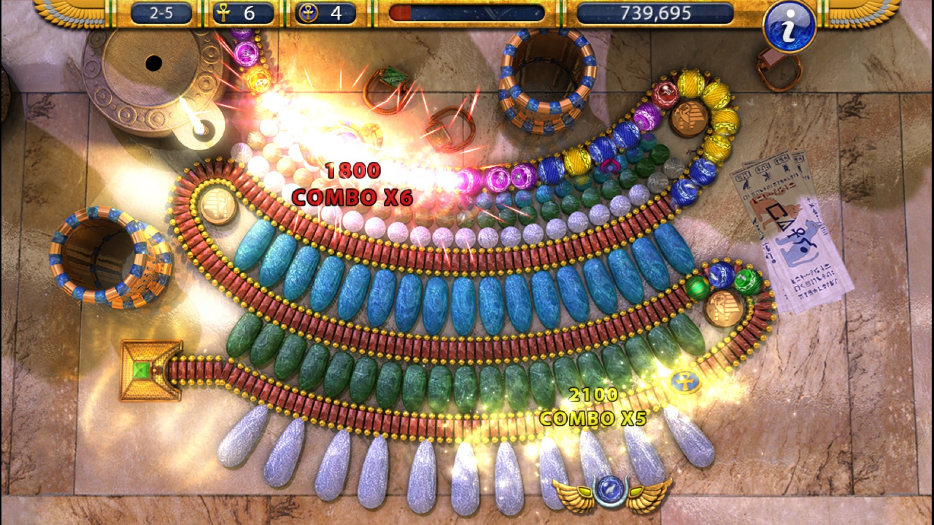 Luxor 2 HD screenshot 4