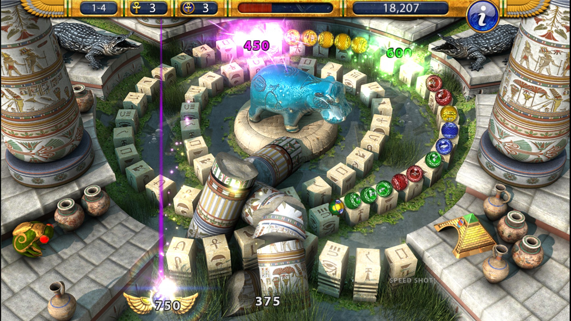 Luxor 2 HD screenshot 1