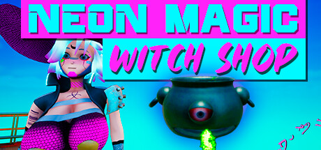 Neon Magic: Witch shop: header artwork