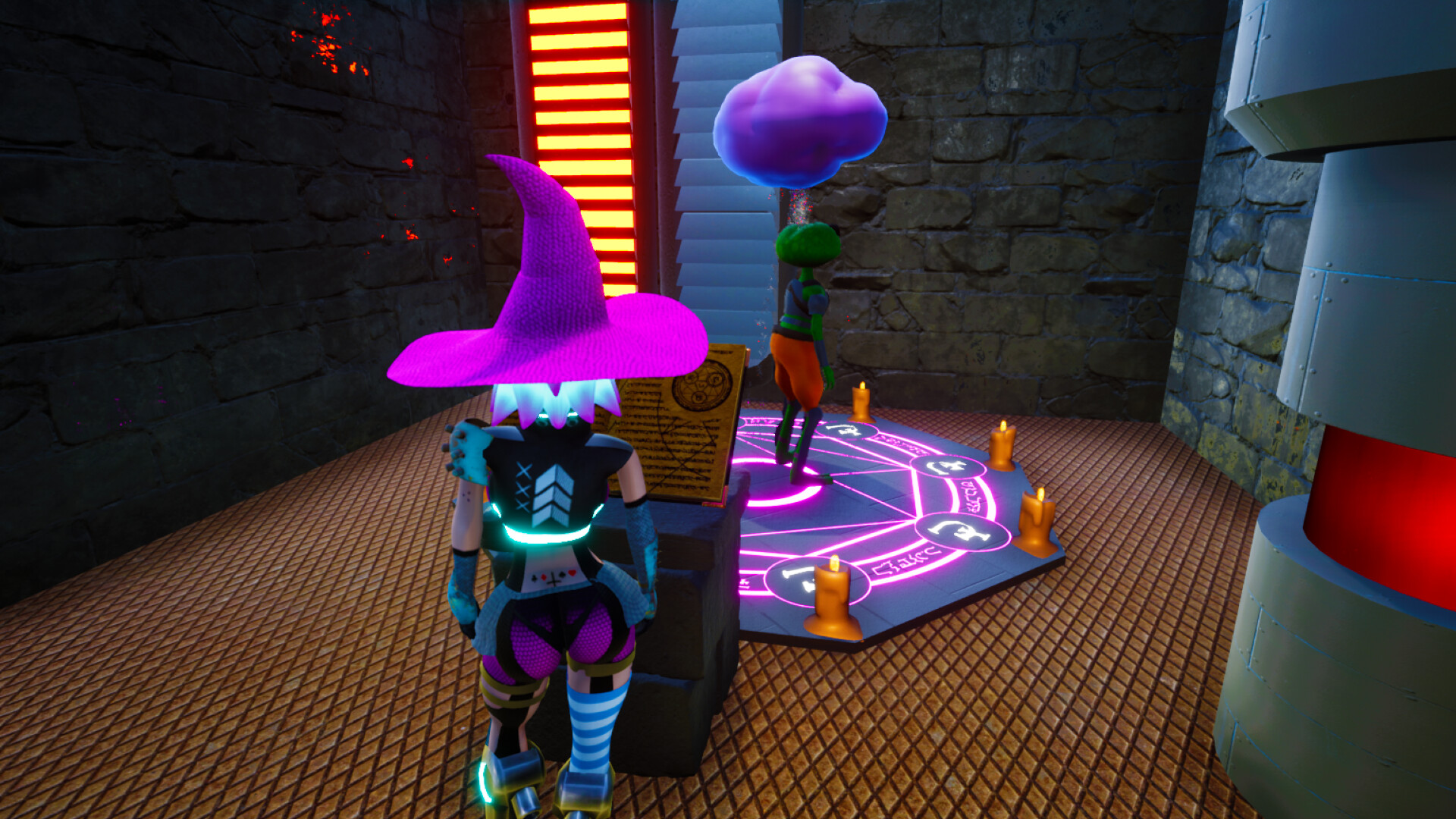 Neon Magic: Witch shop screenshot 5