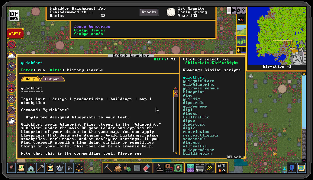 DFHack - Dwarf Fortress Modding Engine screenshot 5