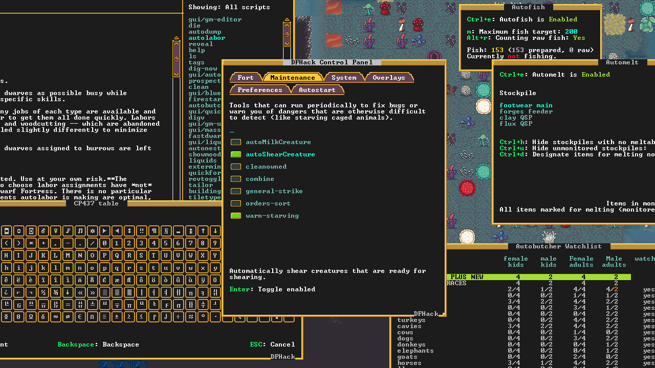 DFHack - Dwarf Fortress Modding Engine screenshot 10