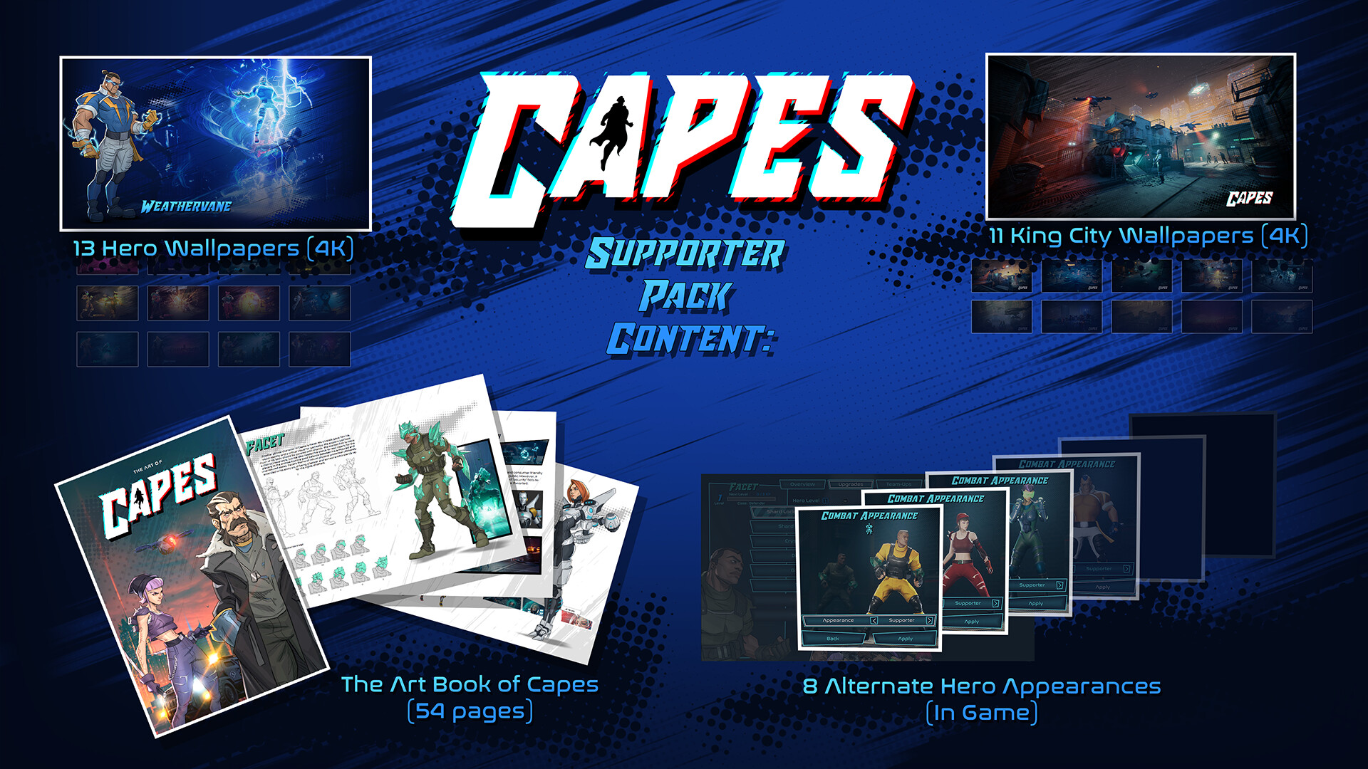 Capes - Supporter Pack screenshot 1