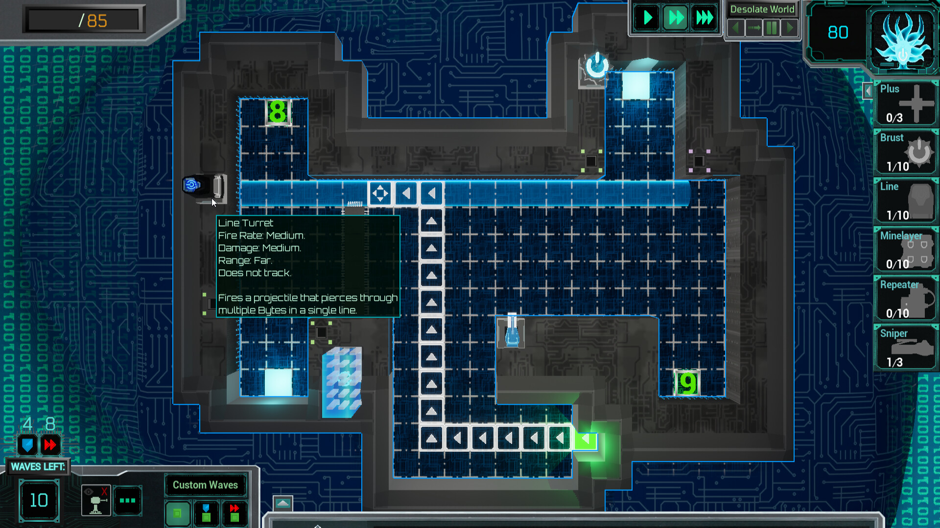 BYTES: The Reverse Tower Defense screenshot 6