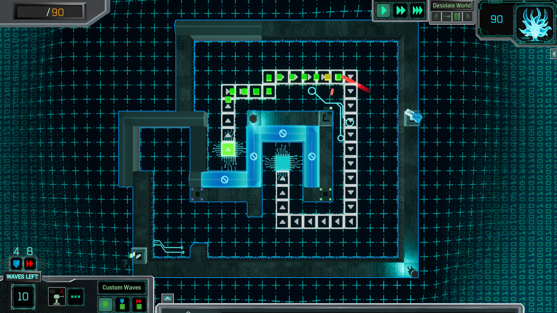 BYTES: The Reverse Tower Defense screenshot 5