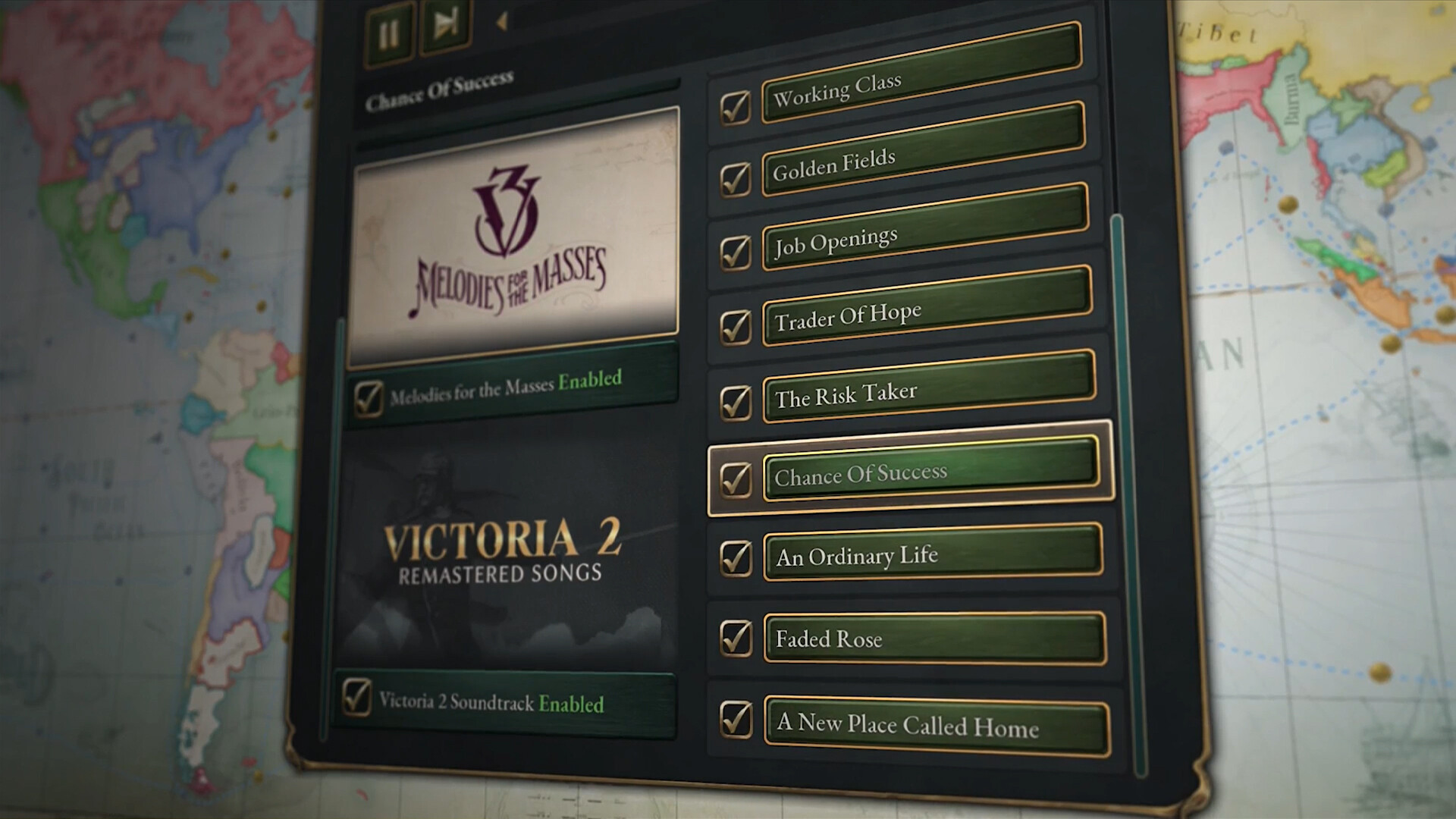 Victoria 3: Melodies for the Masses - Music Pack screenshot 1