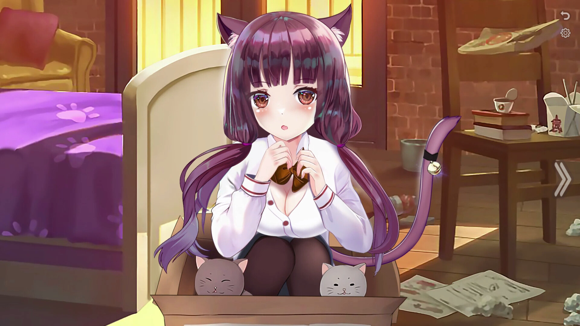 Neko Office: Nightlife Adventures screenshot 2