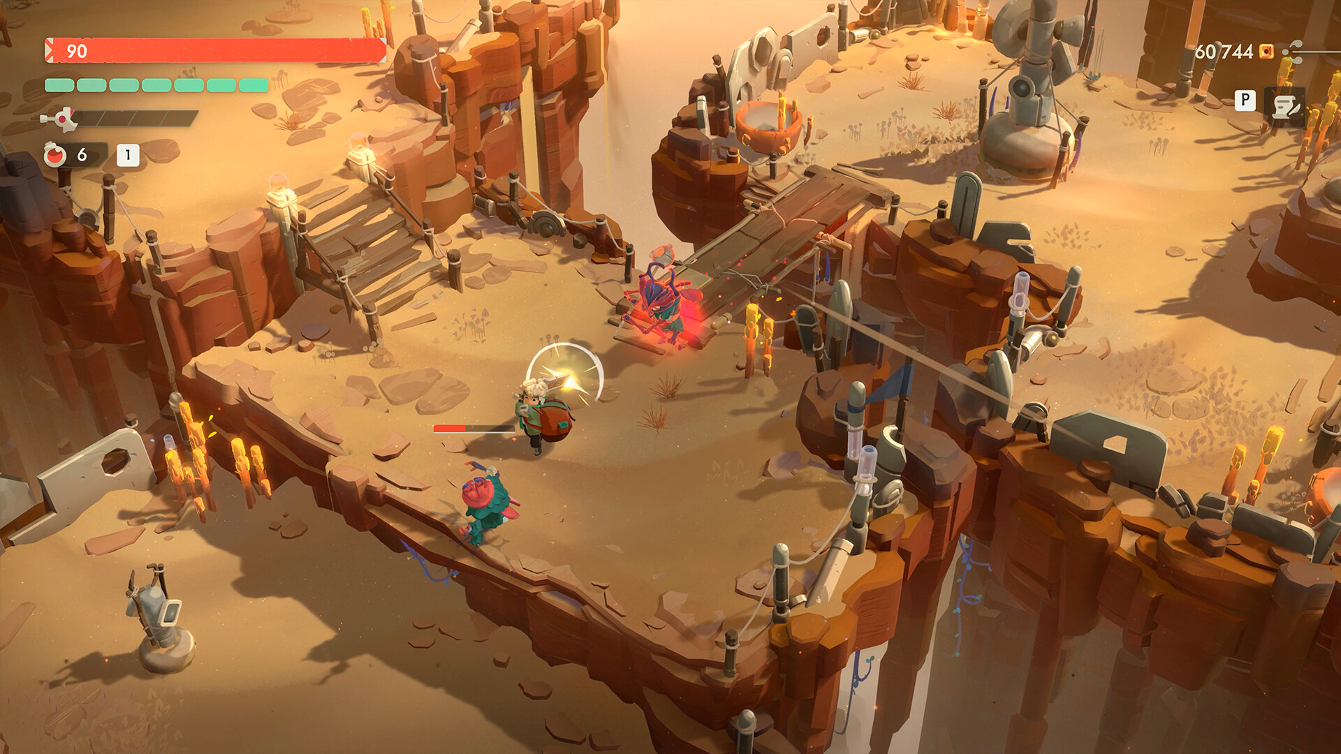 Moonlighter 2: The Endless Vaultのフル3Dダンジョン探索シーン