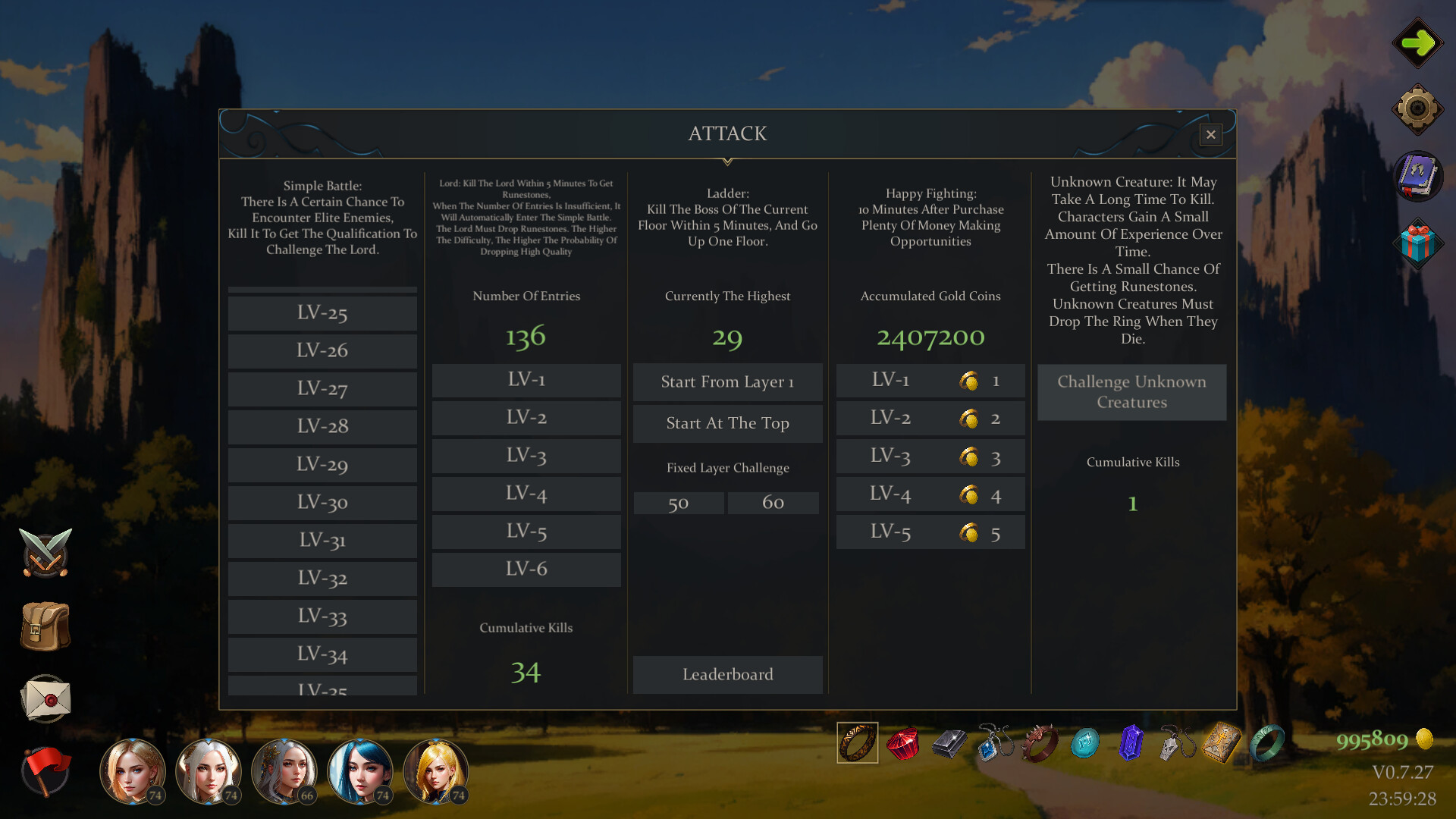 Idle Simple RPG screenshot 1