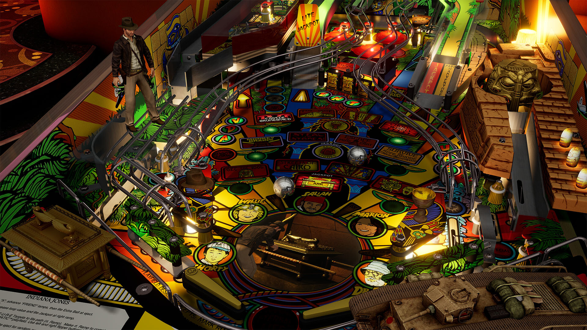 Williams jackbot ピンボール台上部スクリーン Pinball コ*リ様