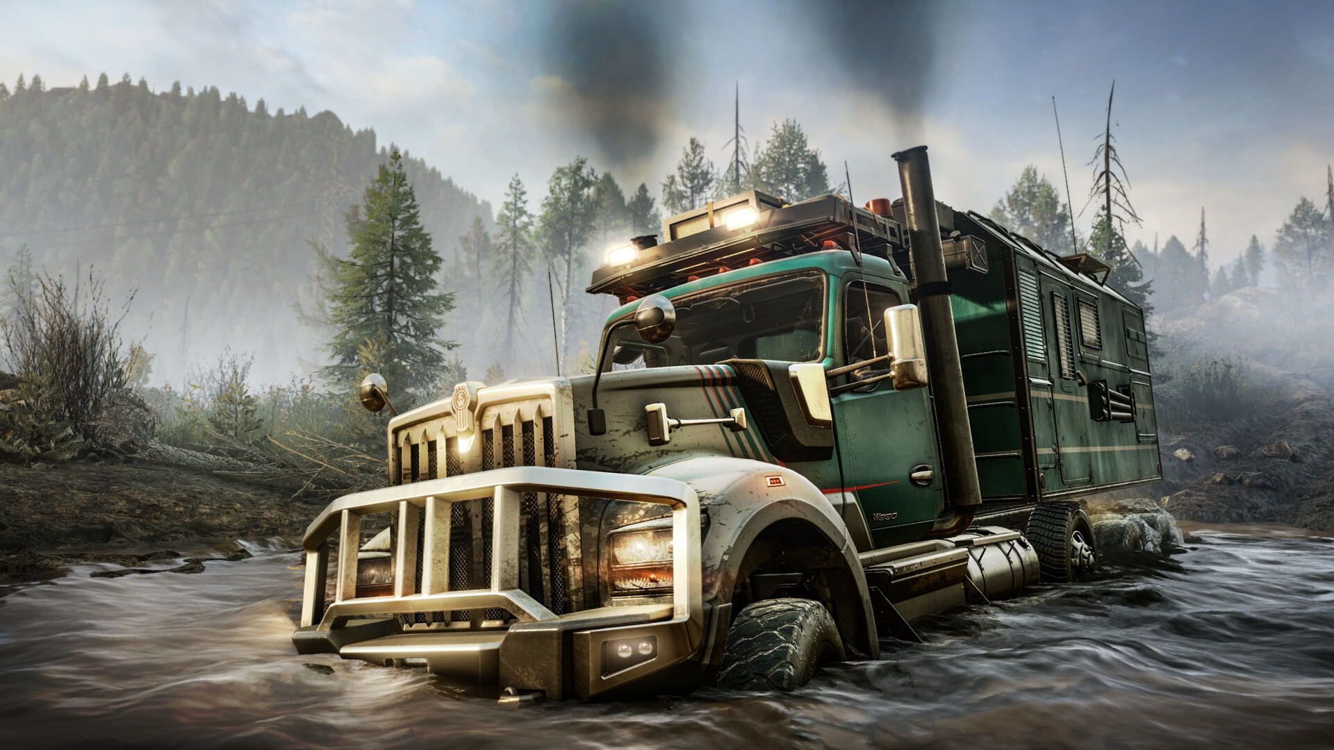 SnowRunner - Kenworth W990 screenshot 5