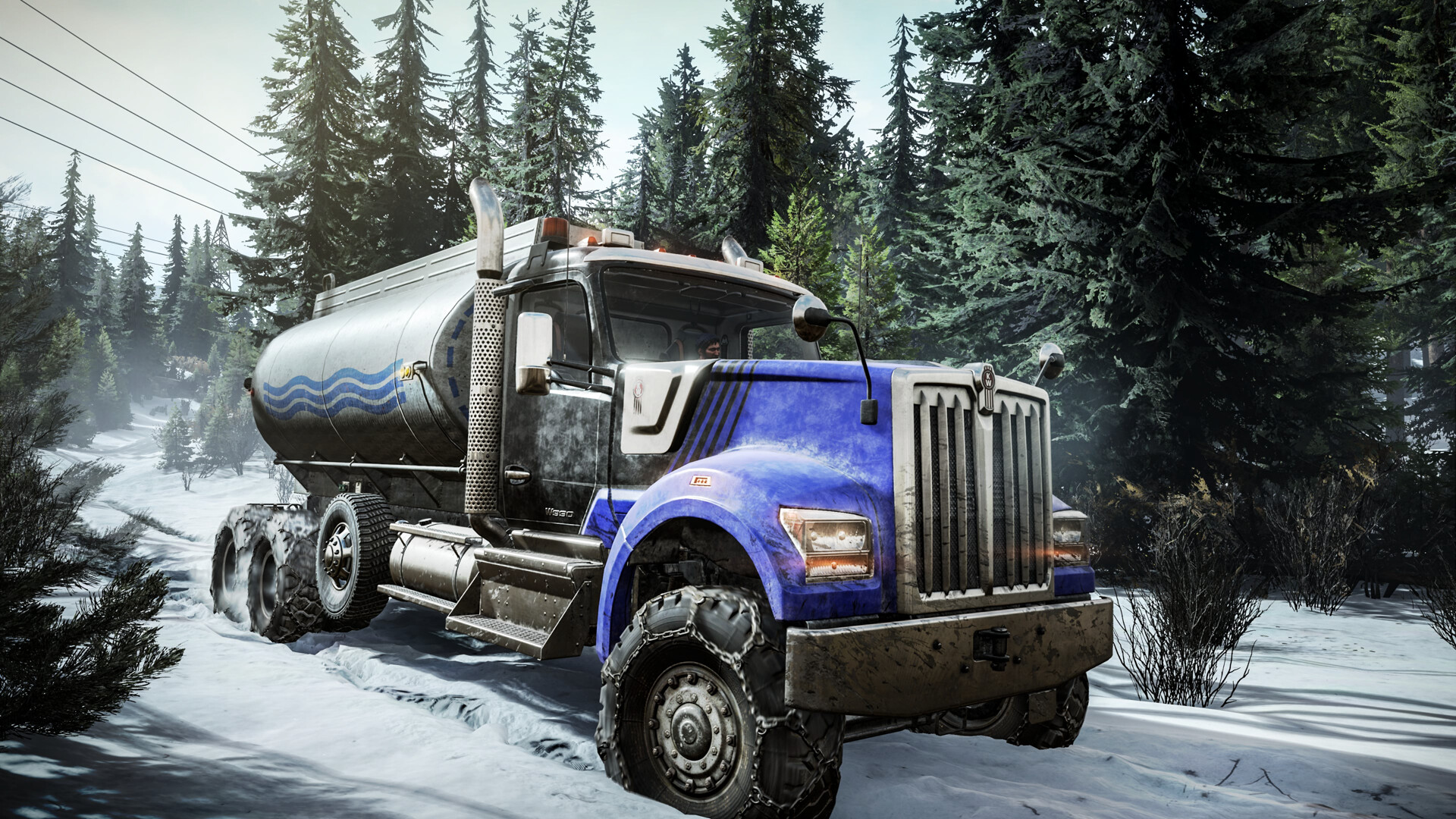 SnowRunner - Kenworth W990 screenshot 4