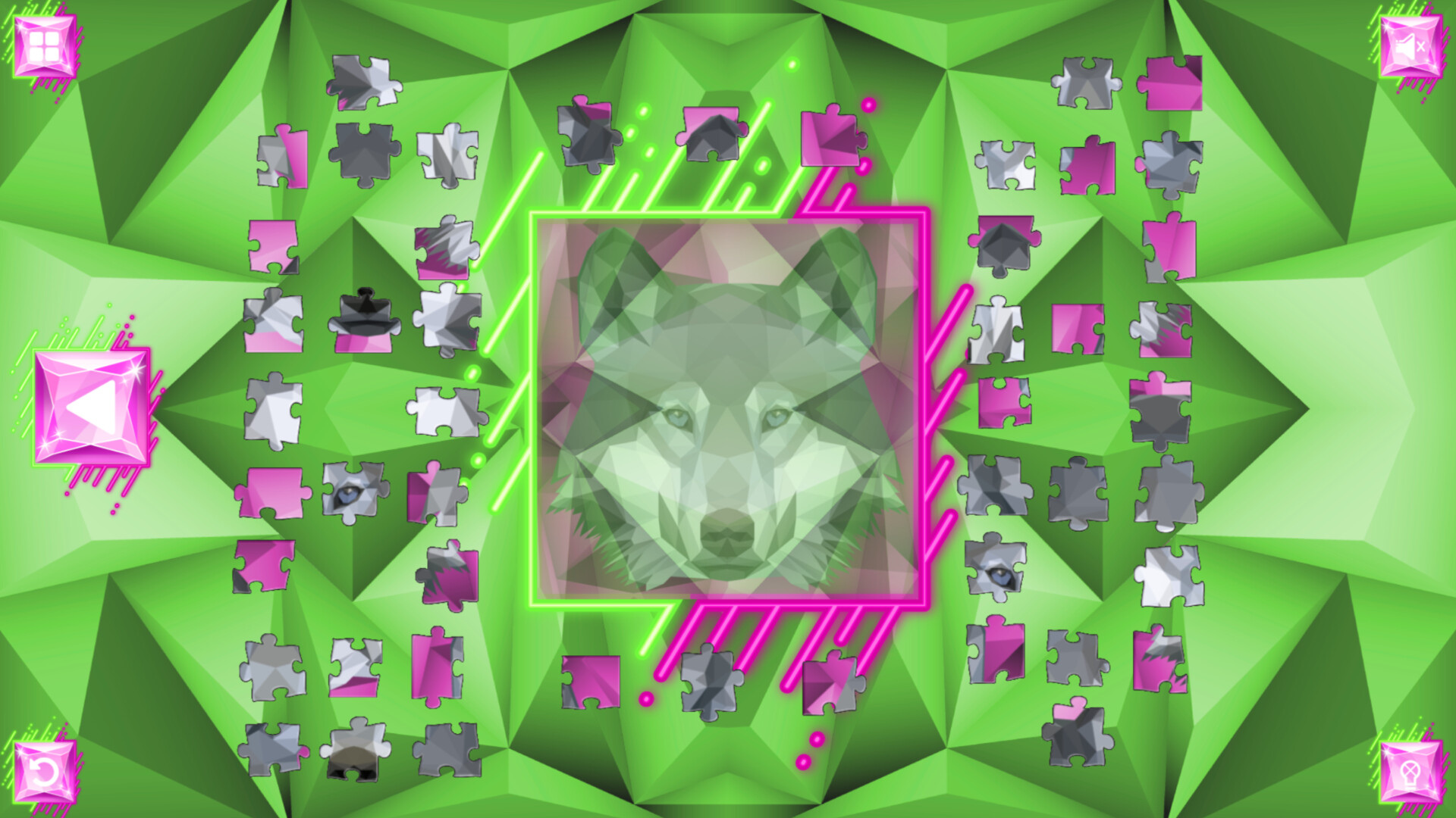 Poly Jigsaw: Animals screenshot 5