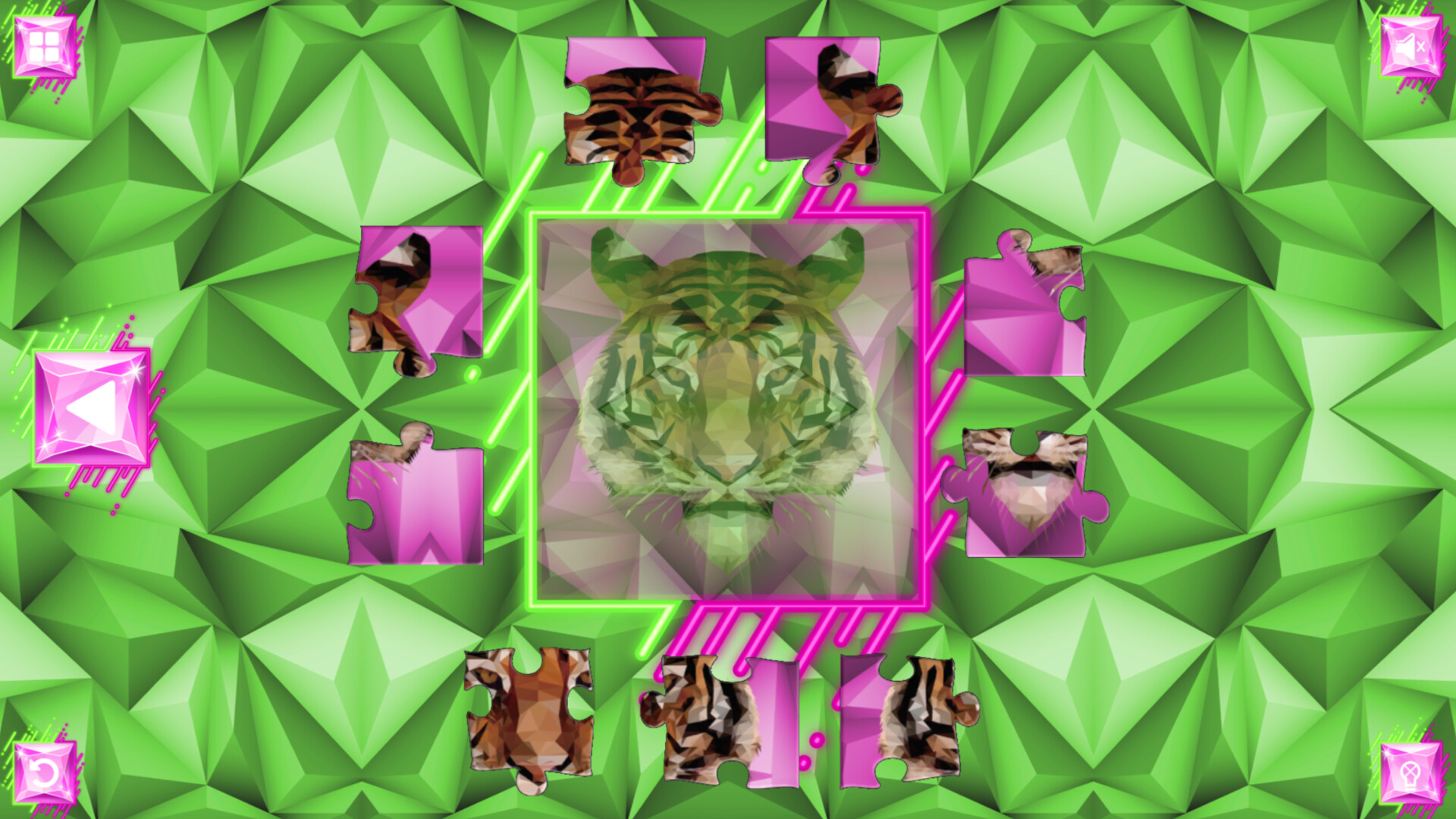 Poly Jigsaw: Animals screenshot 1