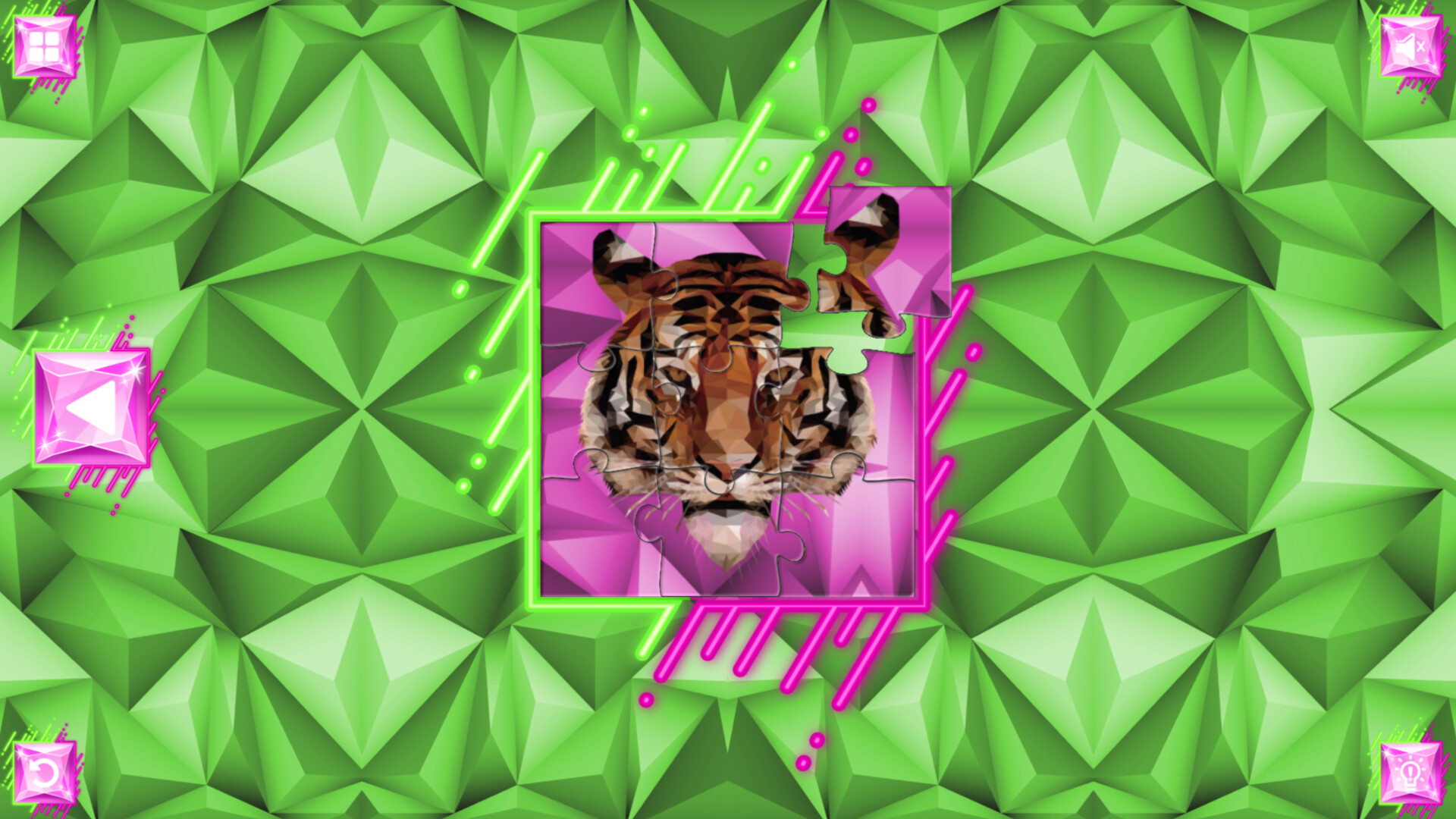 Poly Jigsaw: Animals screenshot 2